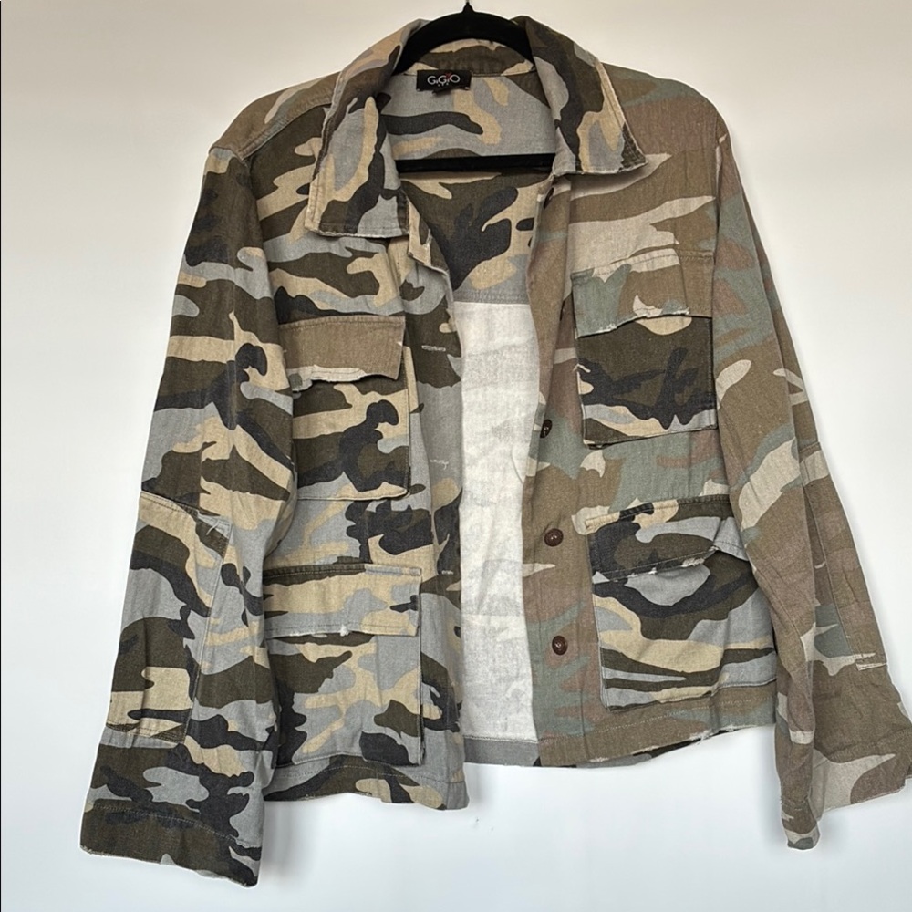 Gigio Camouflage Jacket Camo Military